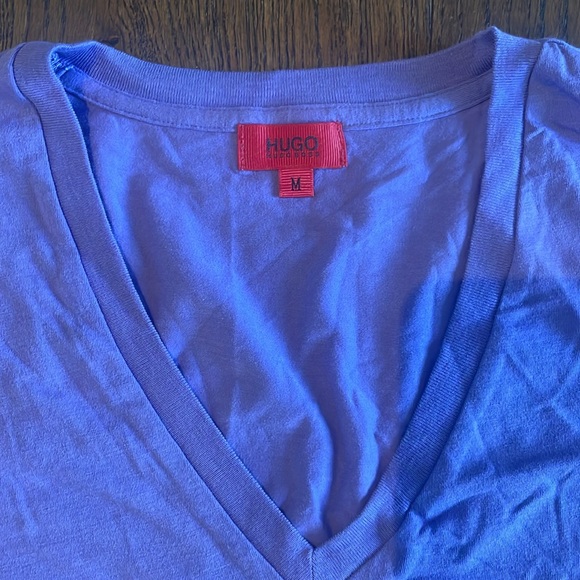Hugo Boss v neck t-shirt - Picture 3 of 6